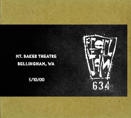 Pearl Jam - Mt. Baker Theatre 5/10/00