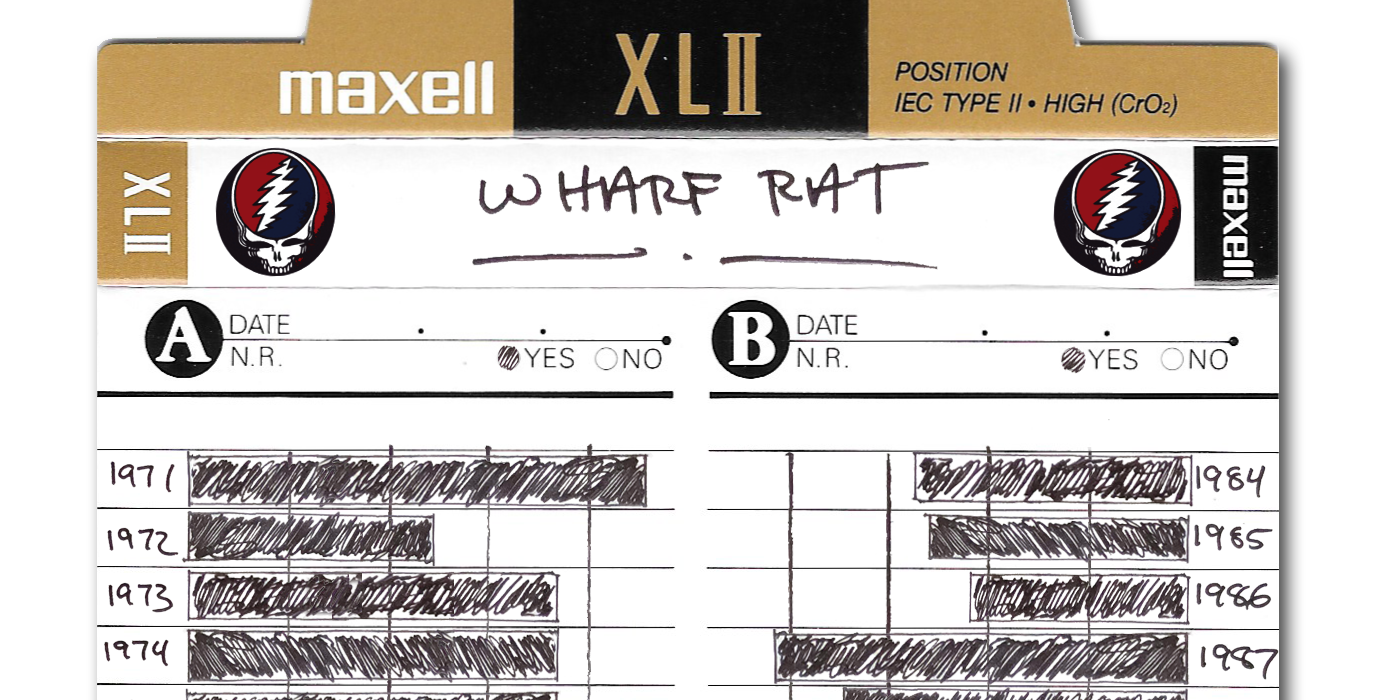 Grateful Dead - Wharf Rat graphic